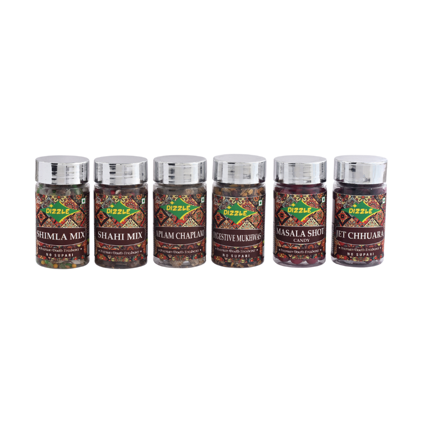 Dizzle Uphaar 12 PC Small Jars