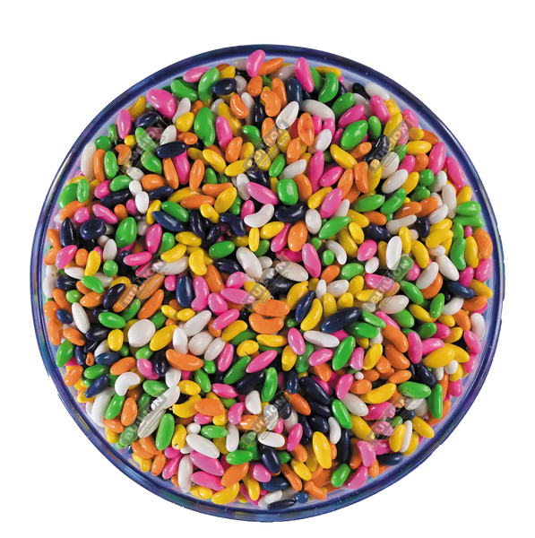 Sugar Coated Fennel Seeds - Sweet Snack, Mouth Freshener, Or Cupcake Decoration - Choose Your Size
