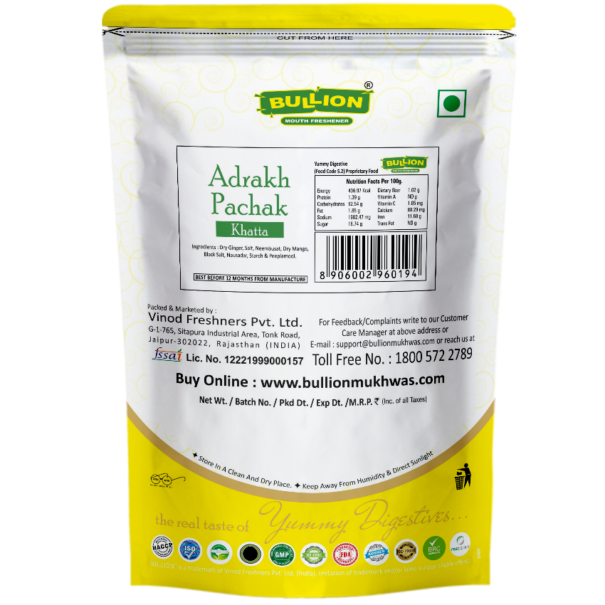 Bullion Adrakh Pachak