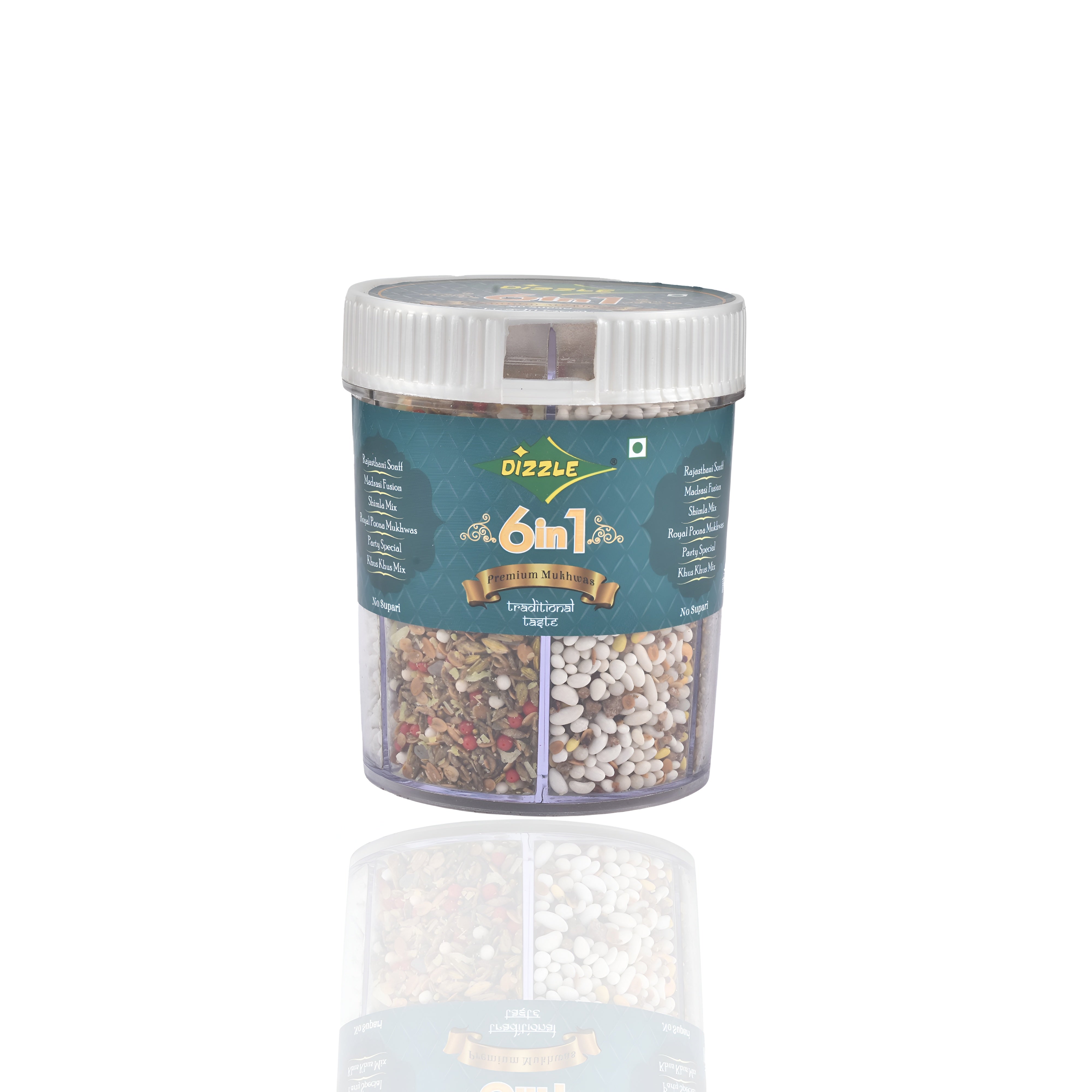 Dizzle Mukhwas Tin 6 in 1