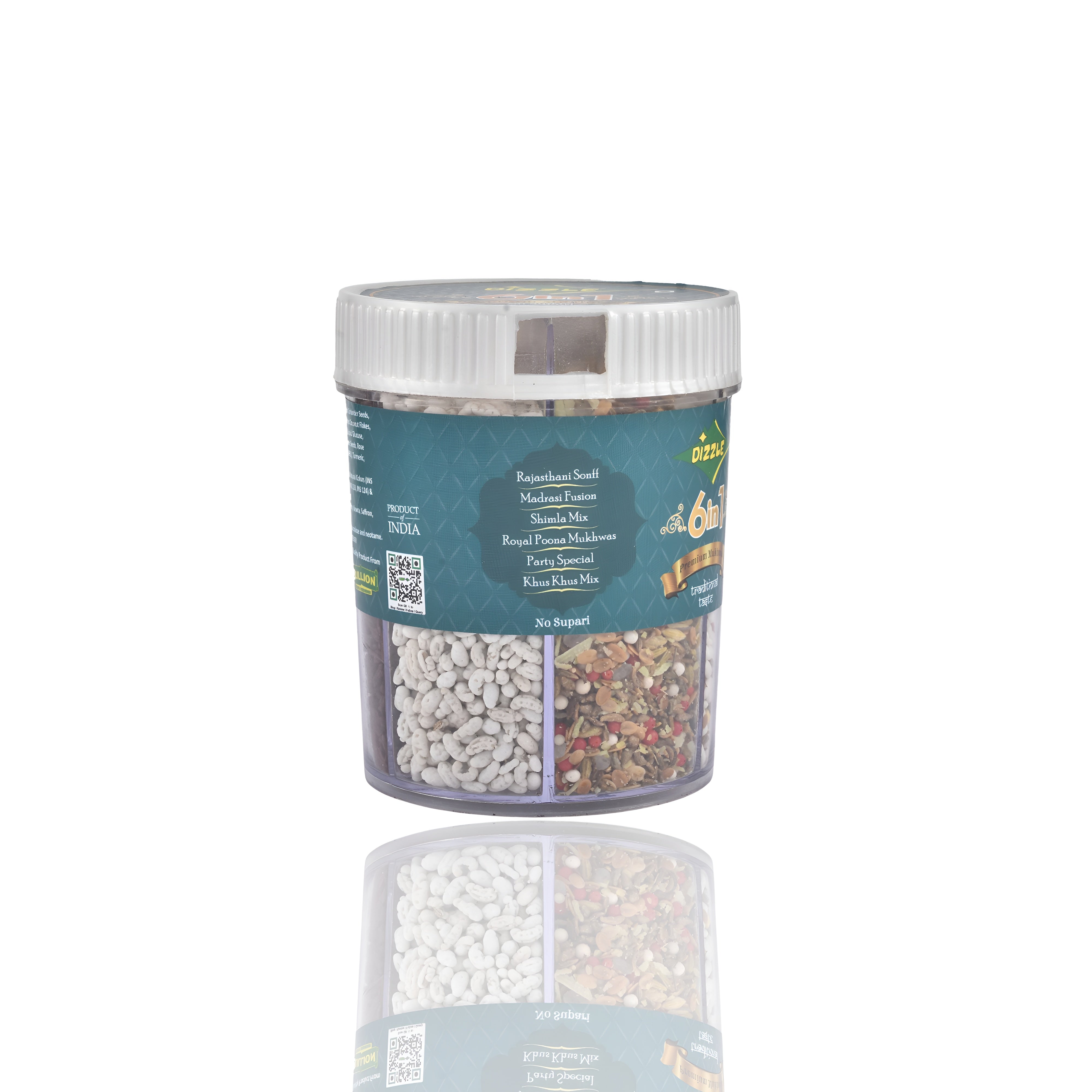 Dizzle Mukhwas Tin 6 in 1