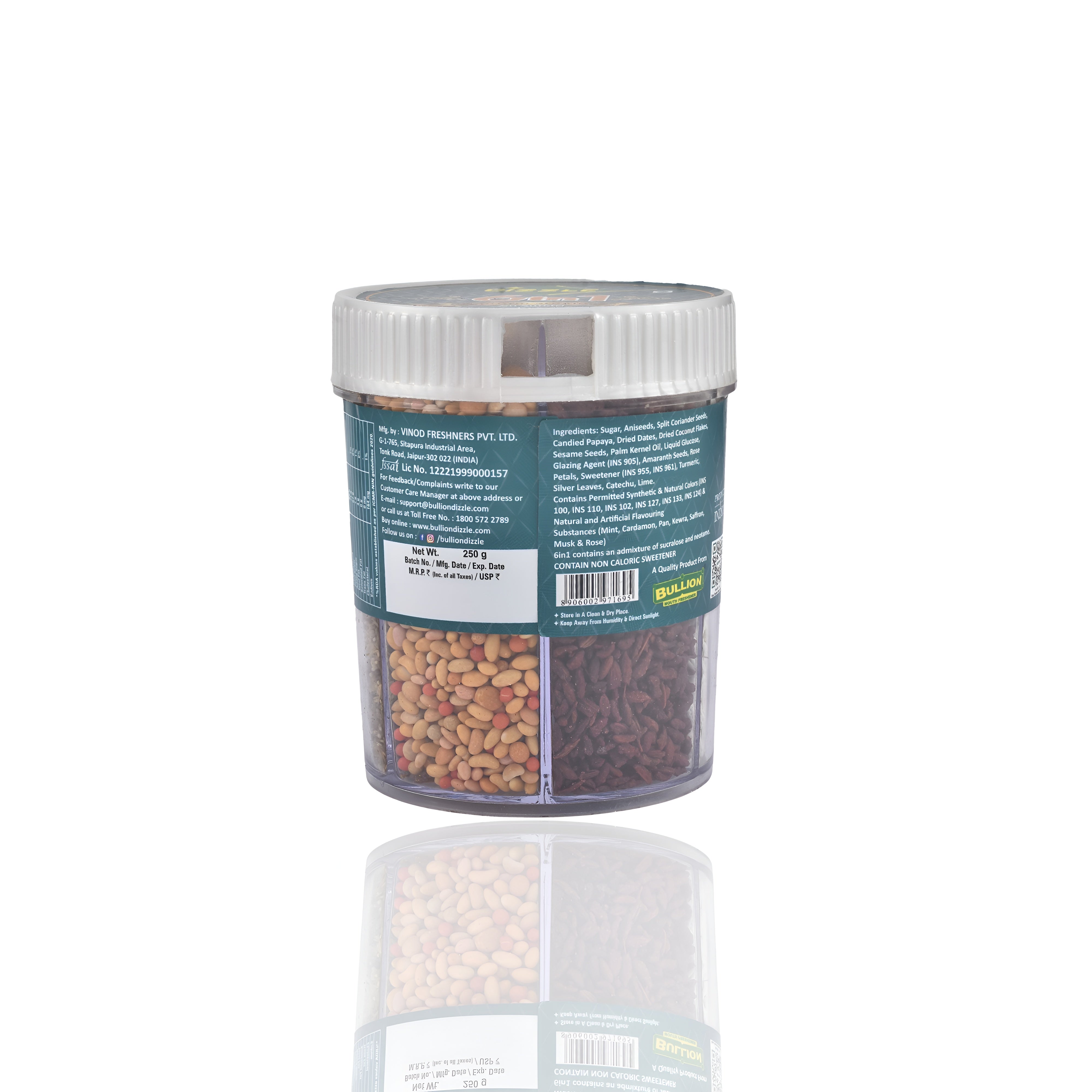 Dizzle Mukhwas Tin 6 in 1