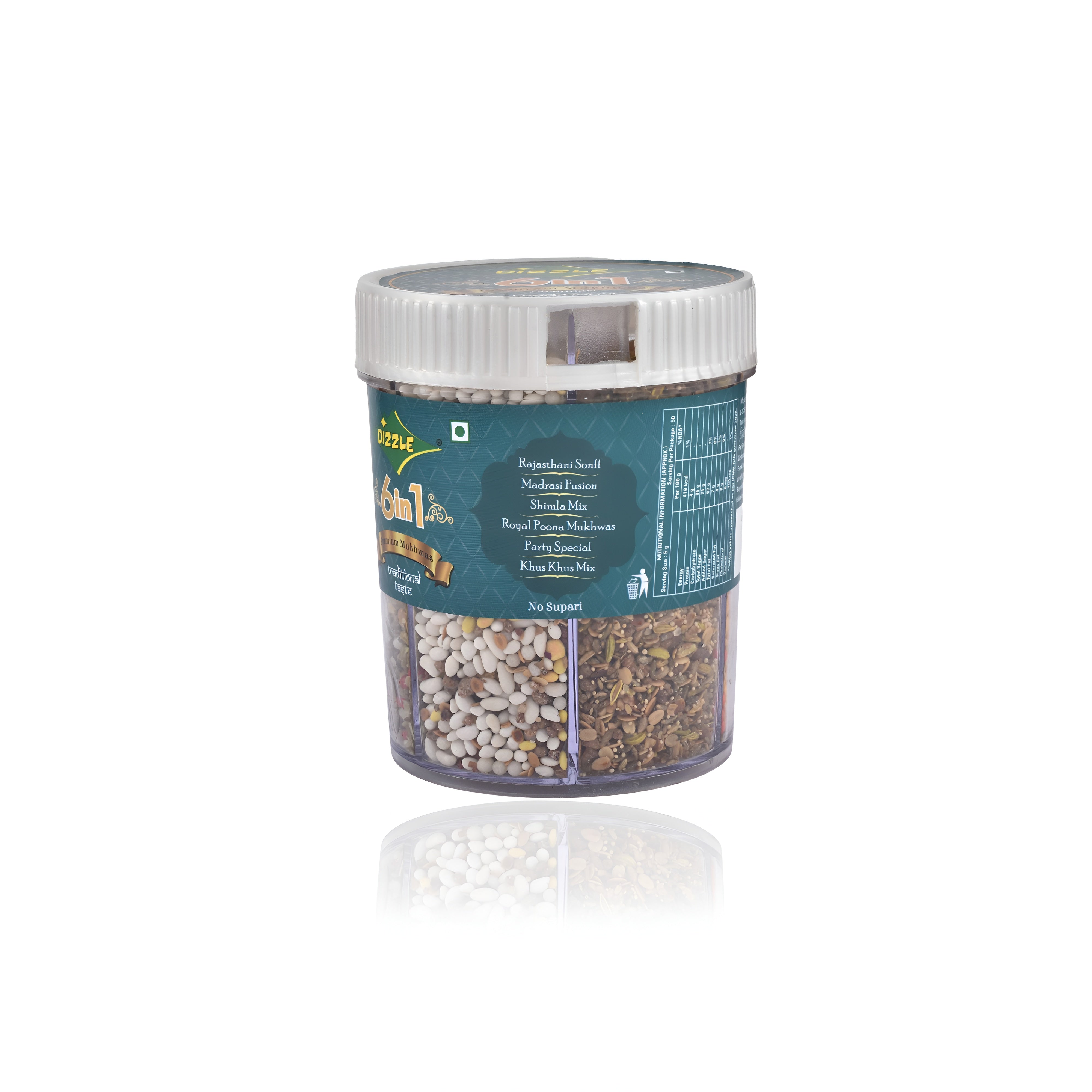 Dizzle Mukhwas Tin 6 in 1