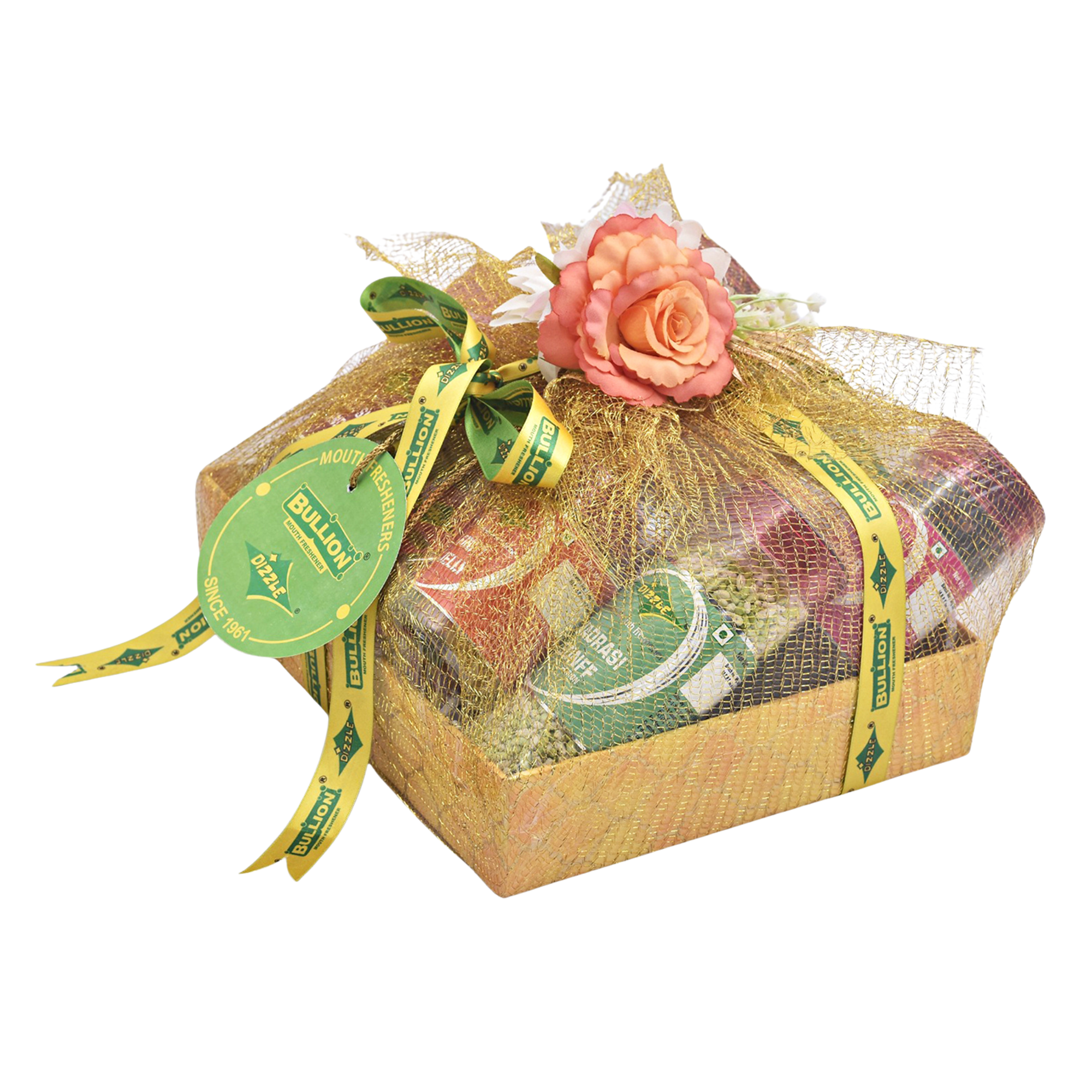 Bullion Dizzle Uphaar Hamper (Yellow)