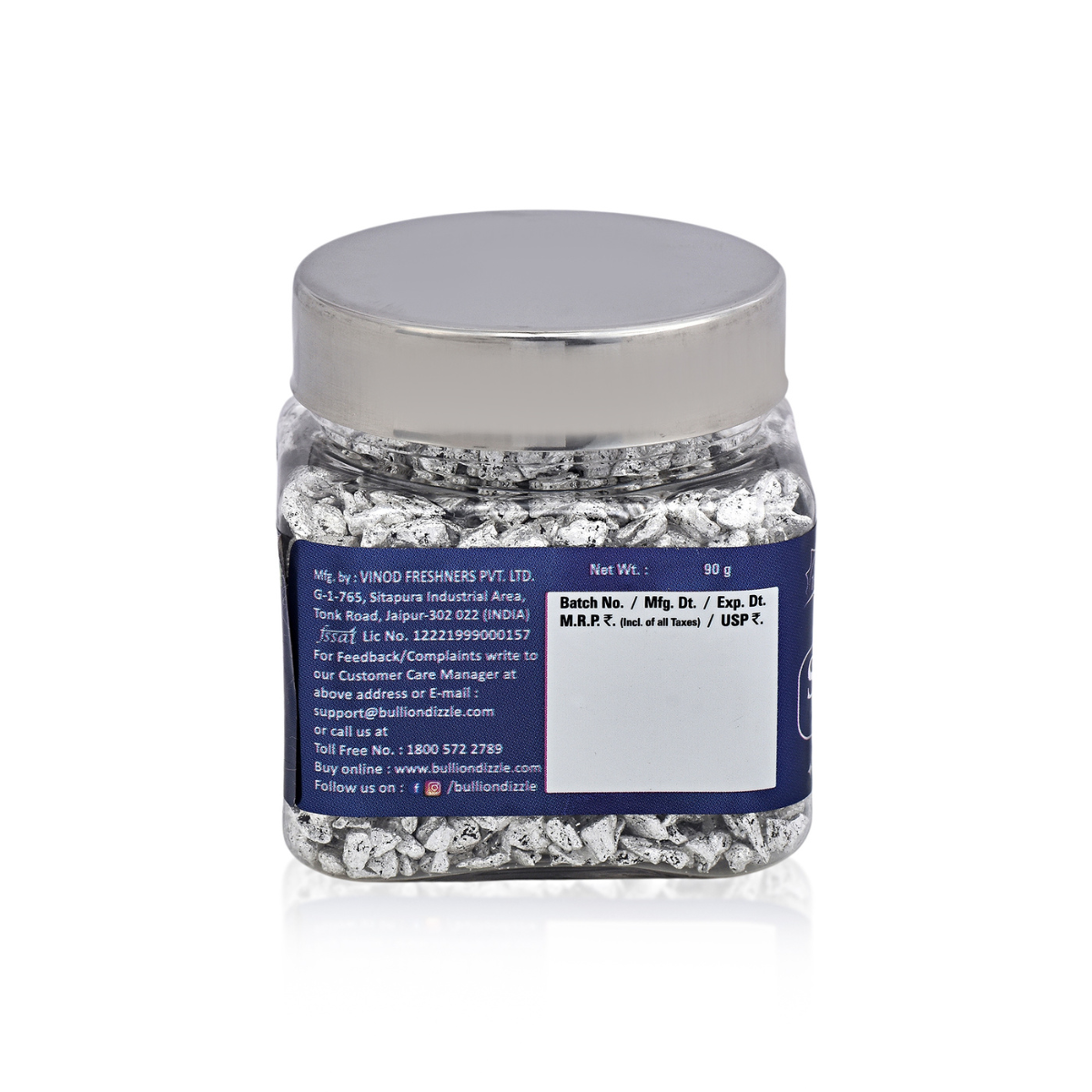 Dizzle Silver Khus (Bareek)