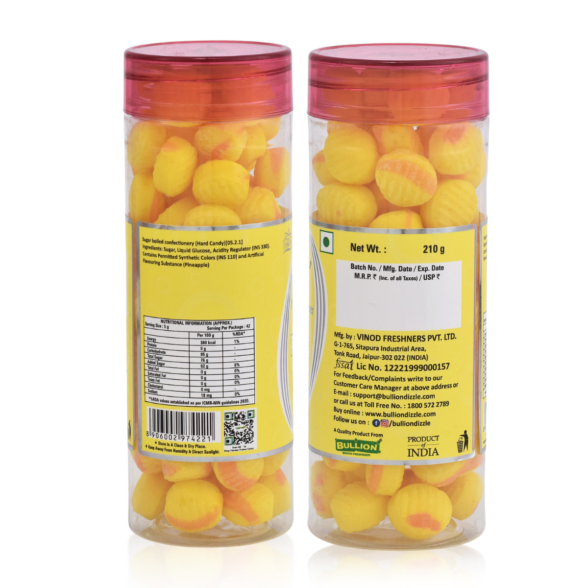 Dizzle Pineapple Candy