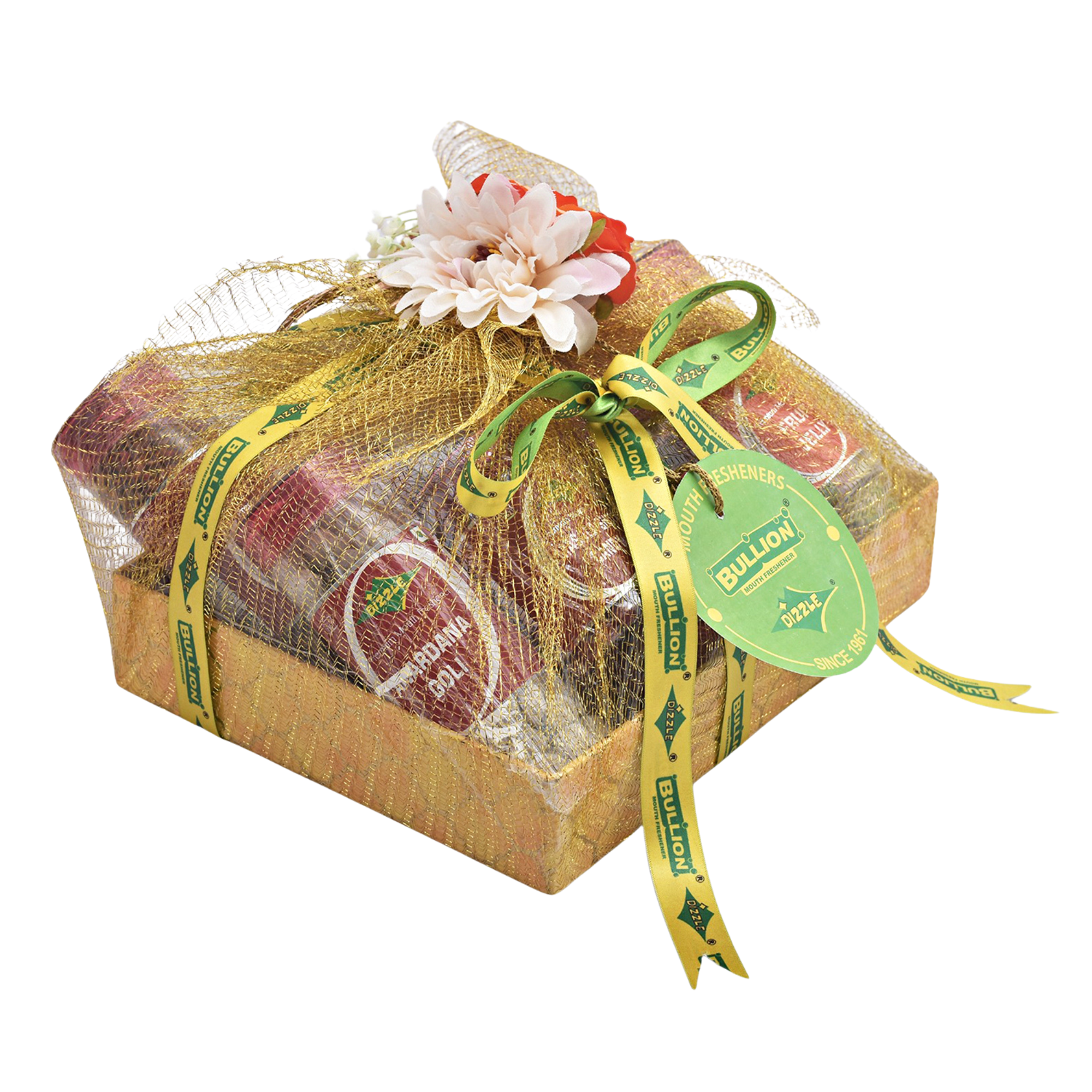Bullion Dizzle Uphaar Hamper (Yellow)