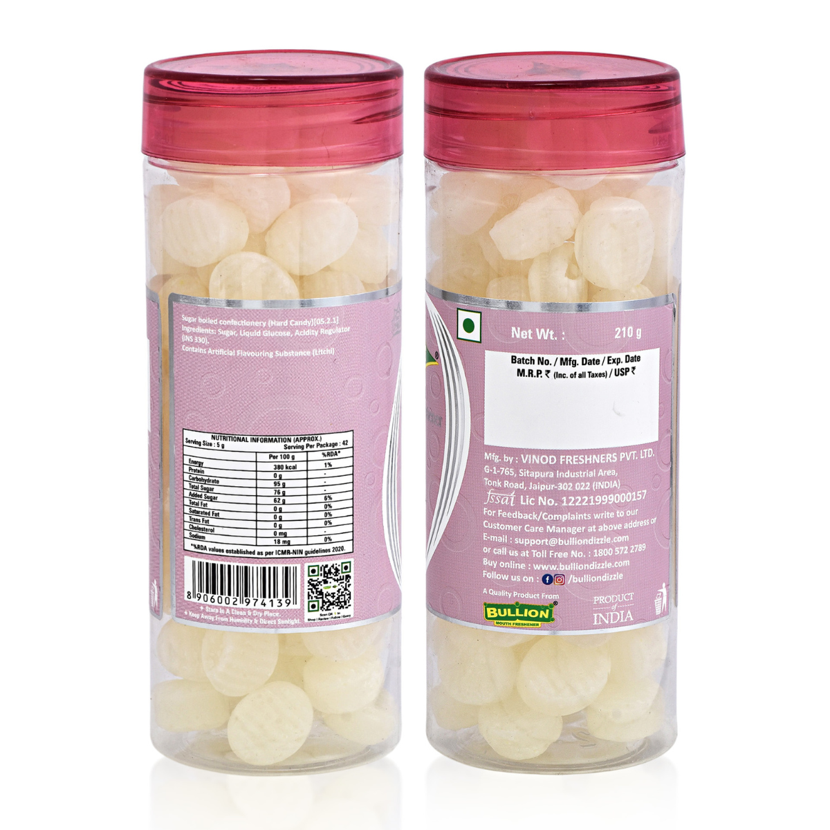 Dizzle Litchi Candy