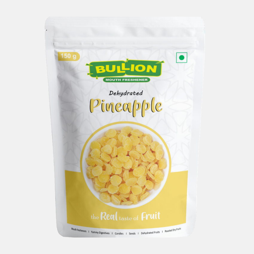 Bullion Dehydrated Pineapple (150g)