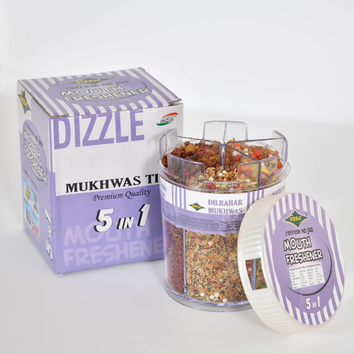 Dizzle 5-in-1 Mukhwas Tin