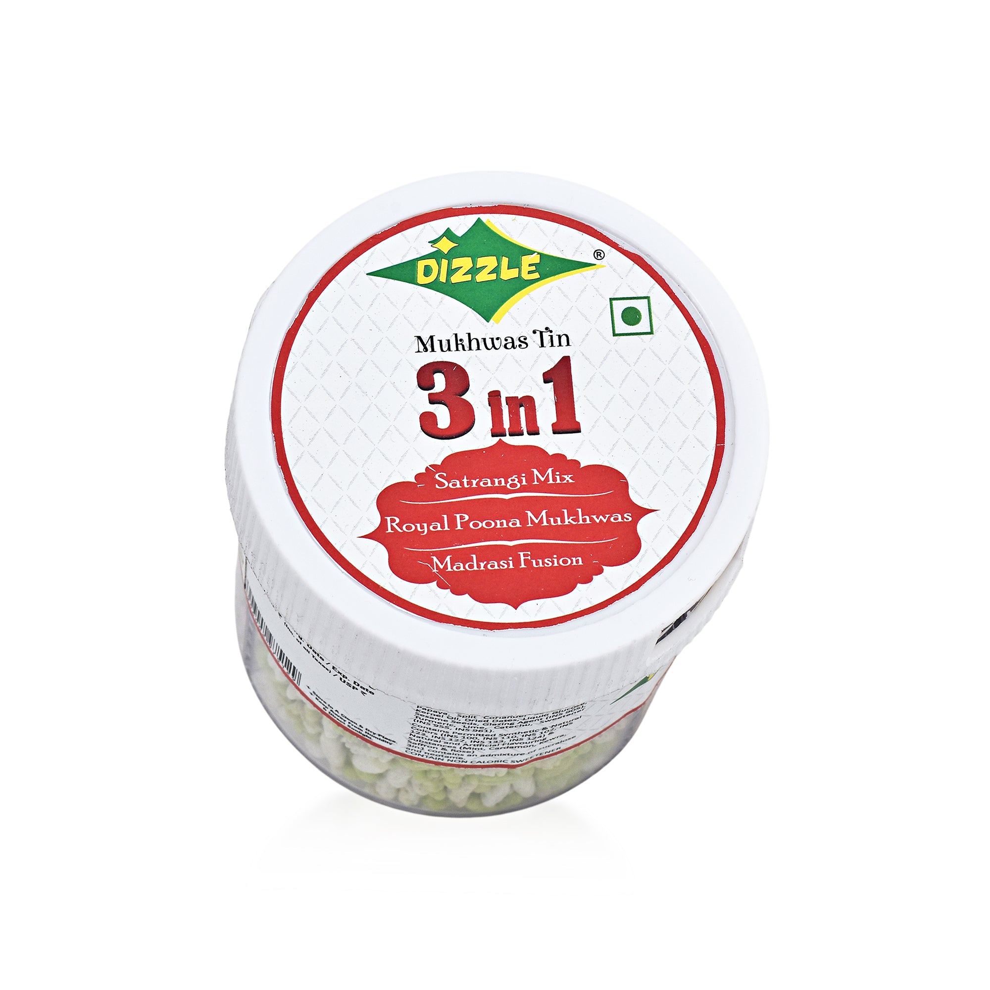 Dizzle Mukhwas Tin 3-in-1